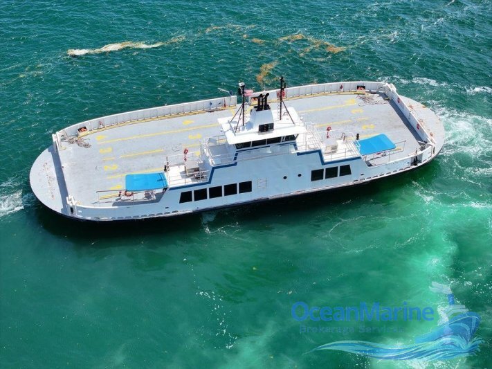 120ft x 46ft Passenger- Car Ferry For  Sale - 16740ps