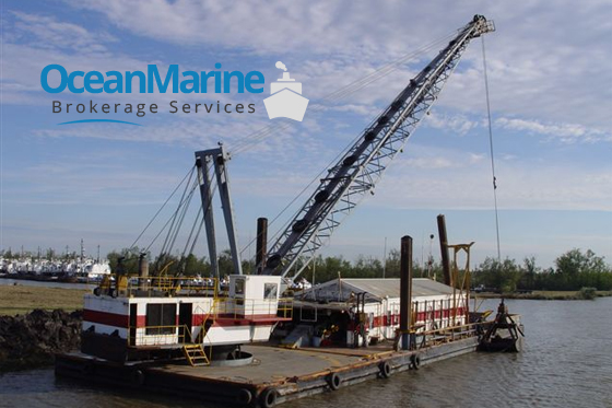 Spud Crane Barge
